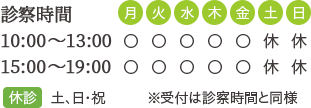 文京区本郷三丁目の皮膚科 やおさか皮フ科クリニックの診療時間は(月・火・水・木・金)10:00~13:00 15:00~19:00 休診日:土曜・日曜・祝日